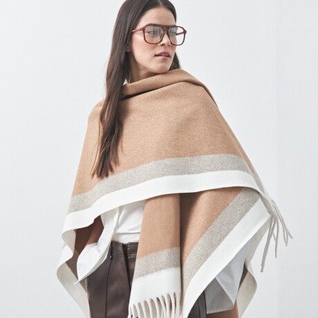 PONCHO OUZO Beige