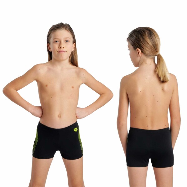 Malla De Entrenamiento Para Niño Arena Boy's Swim Short Graphic Negro
