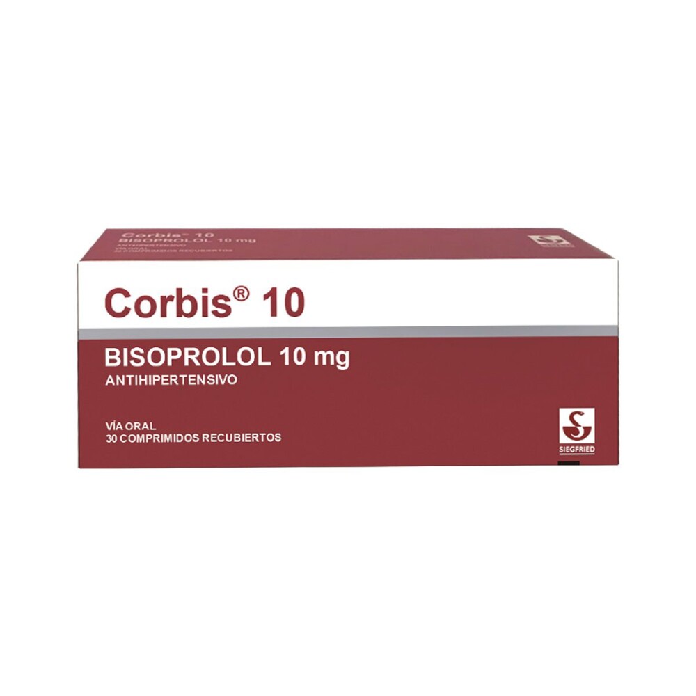 CORBIS 10 MG. CJ X 30 COMP. REC. única