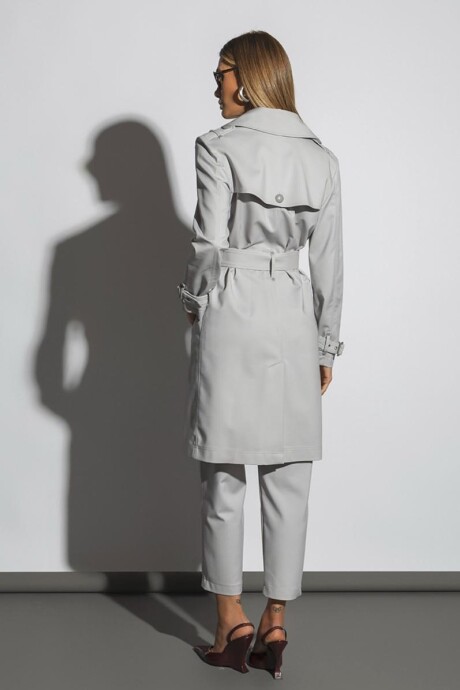 Trench Simone Gris