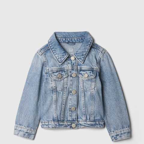 NEW LT DNM JKT STONE WASH LIGHT