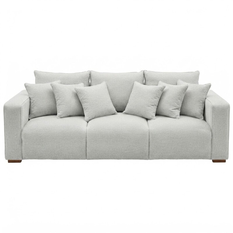 SOFA 3 PUESTOS-TERRA NINE 7450006268936 GRIS(CD) Unica