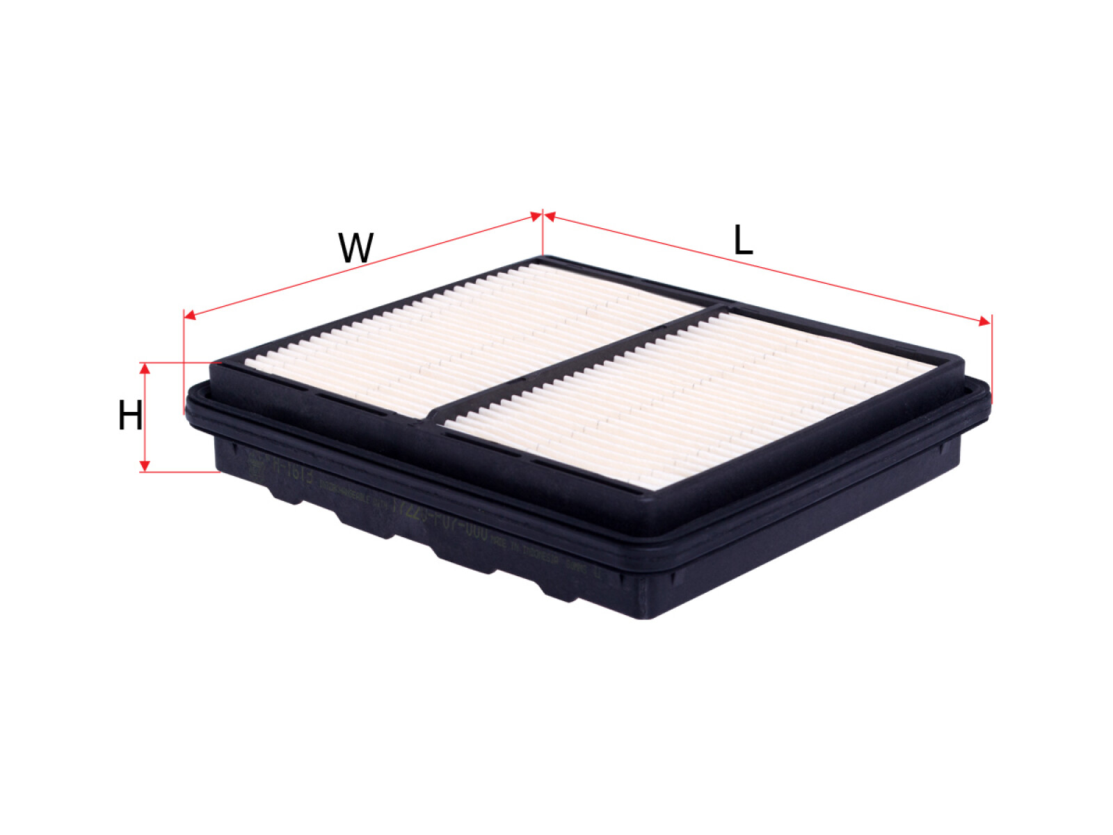 FILTRO AIRE HONDA CRX CIVIC 91/99 1.5 1.6 ROVER 416 CA7174 SAKURA 