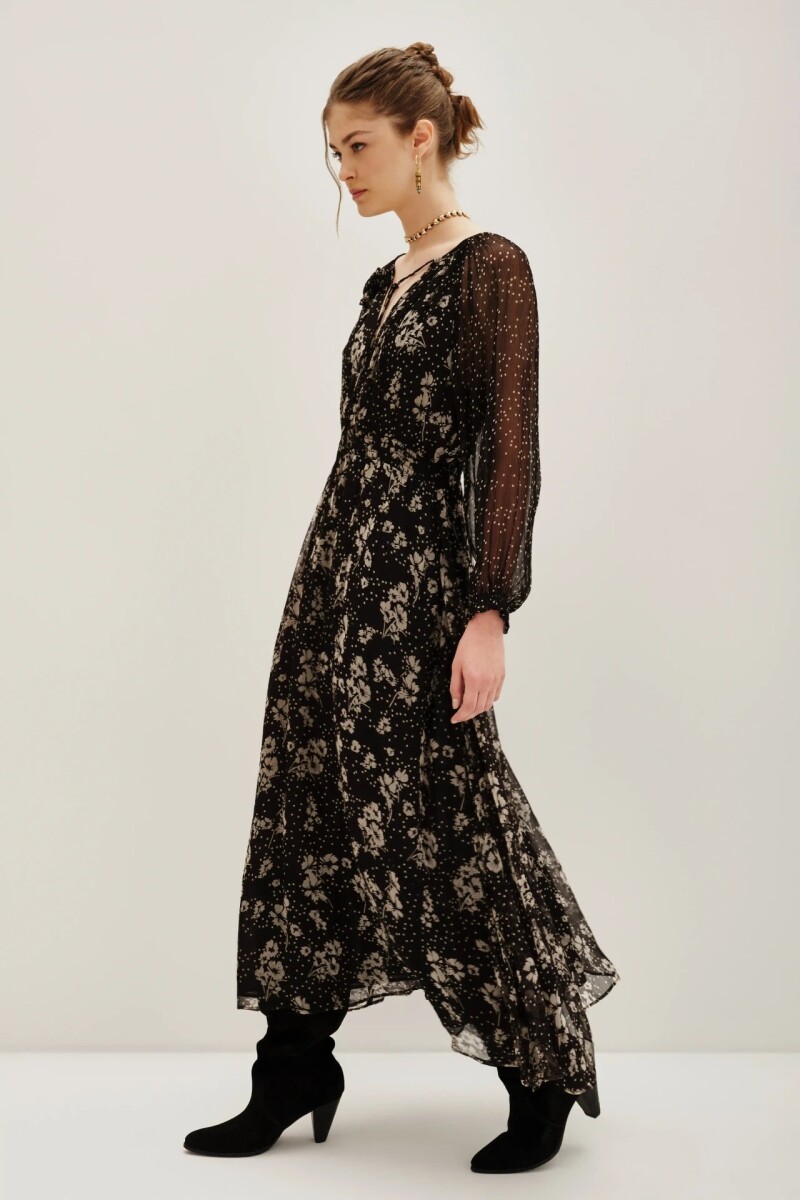Vestido New York Liberty Dots Negro