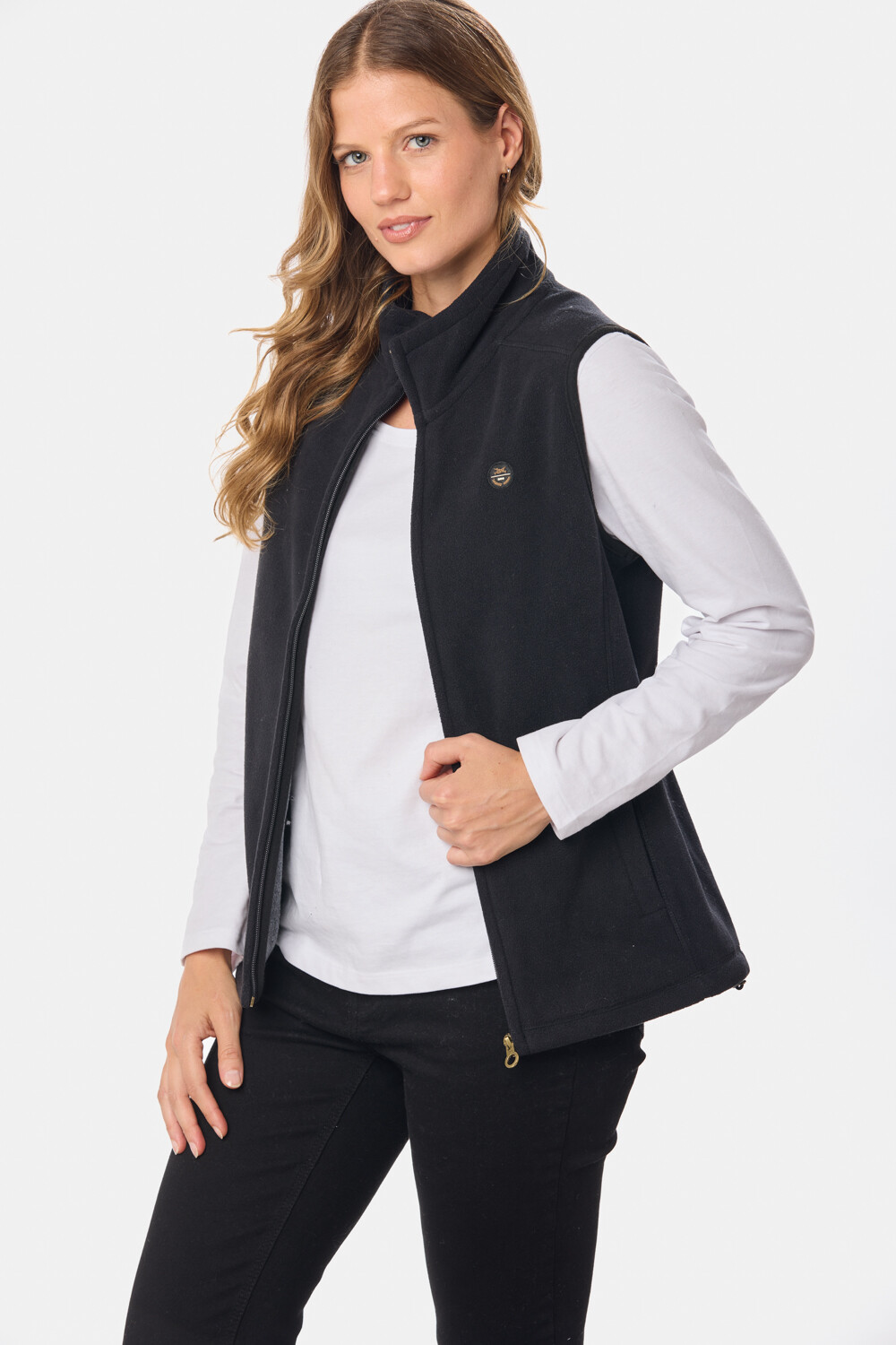 CHALECO POLAR Negro