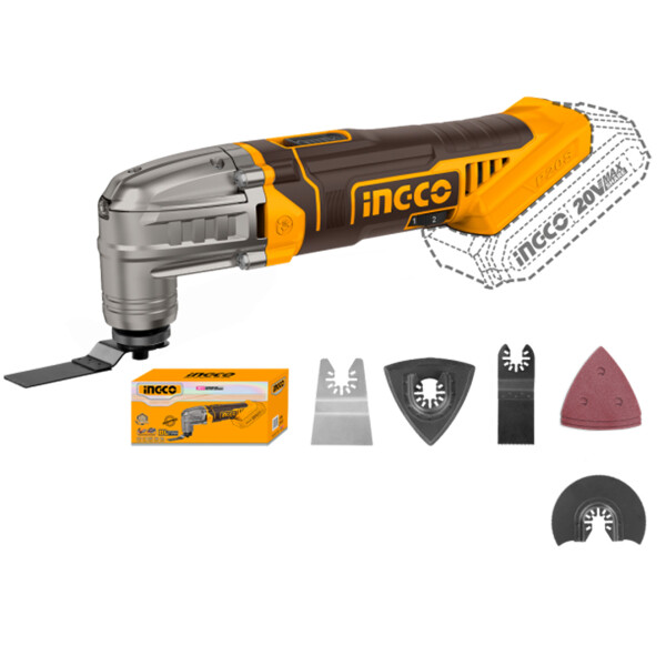 HERRAMIENTA MULTIFUNCION A BATERIA LITIO 20 VOLT INGCO P20S CMLI2022 HERRAMIENTA MULTIFUNCION A BATERIA LITIO 20 VOLT INGCO P20S CMLI2022