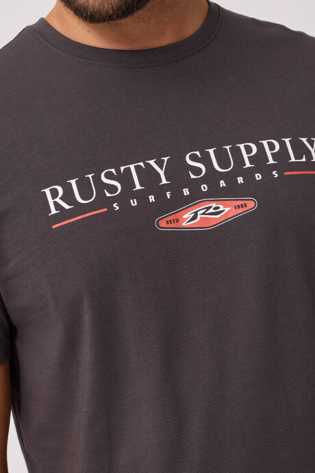 T-SHIRT KALIO RUSTY Gris