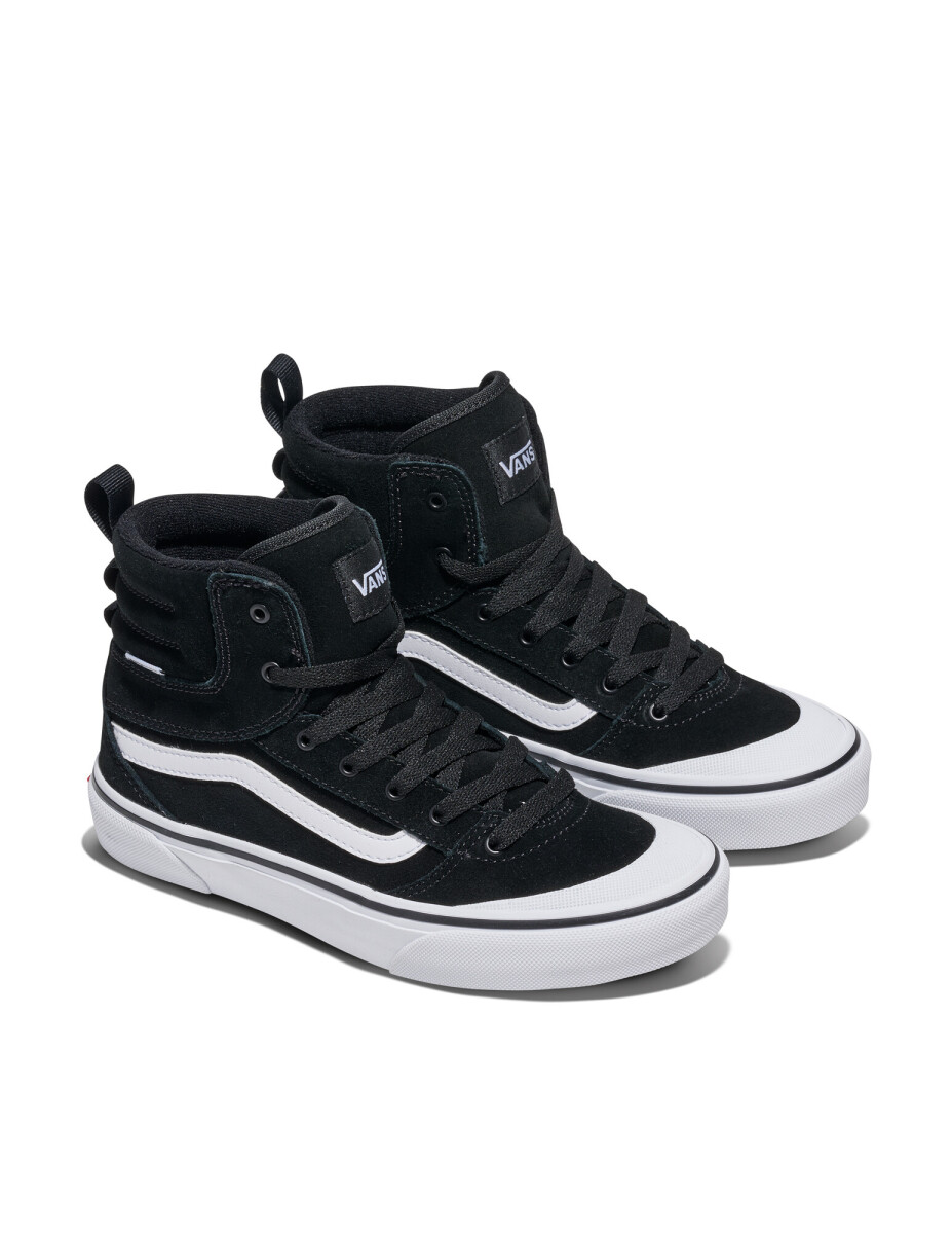 Championes Vans Ashwood de Mujer - VN000D96BA2 - Negro-blanco 