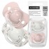 Set x2 chupete fisiologico Suavinex 0 a 6 M Bike Rosa