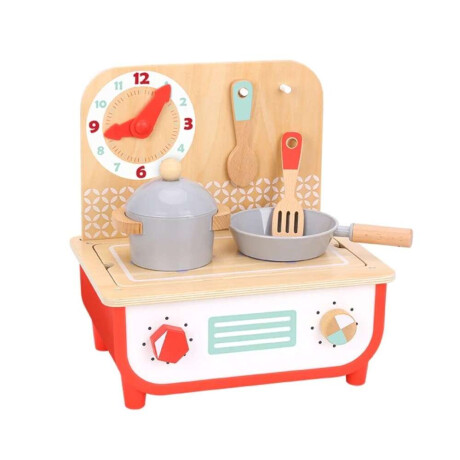 Cocina Y Barbacoa Tooky Toy Madera