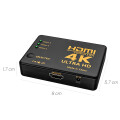 Switch HDMI UHD 4k con Control de 3 Puertos Switch HDMI UHD 4k con Control de 3 Puertos