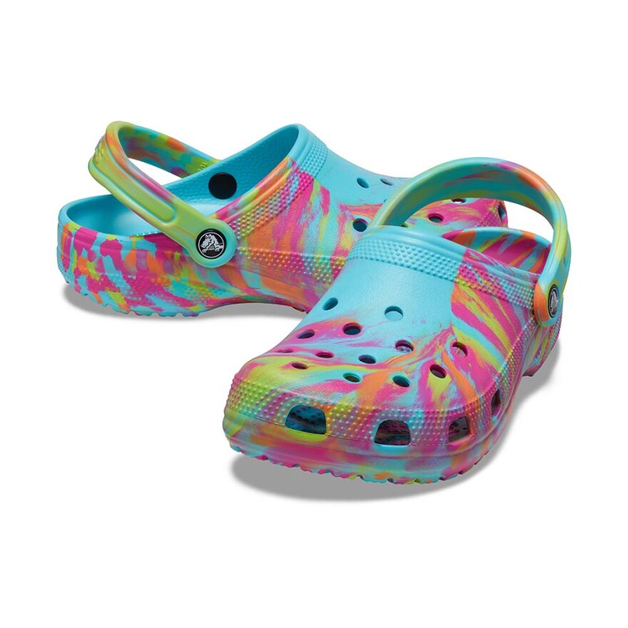 Classic Marbled Clog - Unisex Neptune/multi