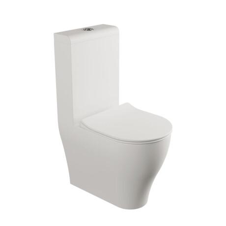TAPA INODORO SLIM LOZA SANITARIA BLANCO MATE BLANCO
