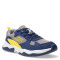Championes Infantiles Umbro Orbit Gris - Azul Marino - Amarillo