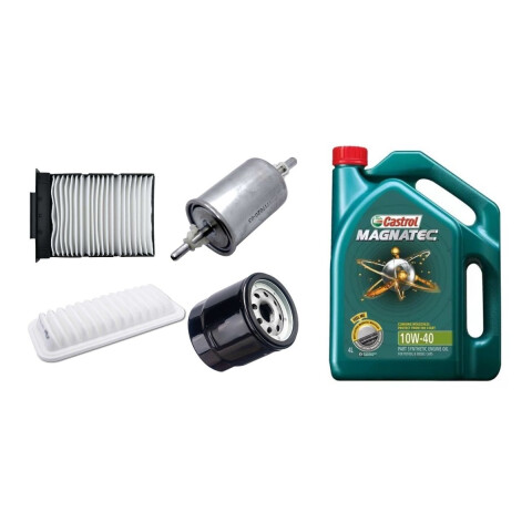 KIT DE FILTROS Y ACEITE 10W40 CASTROL Kit De Filtros Y Aceite 10w40 Castrol