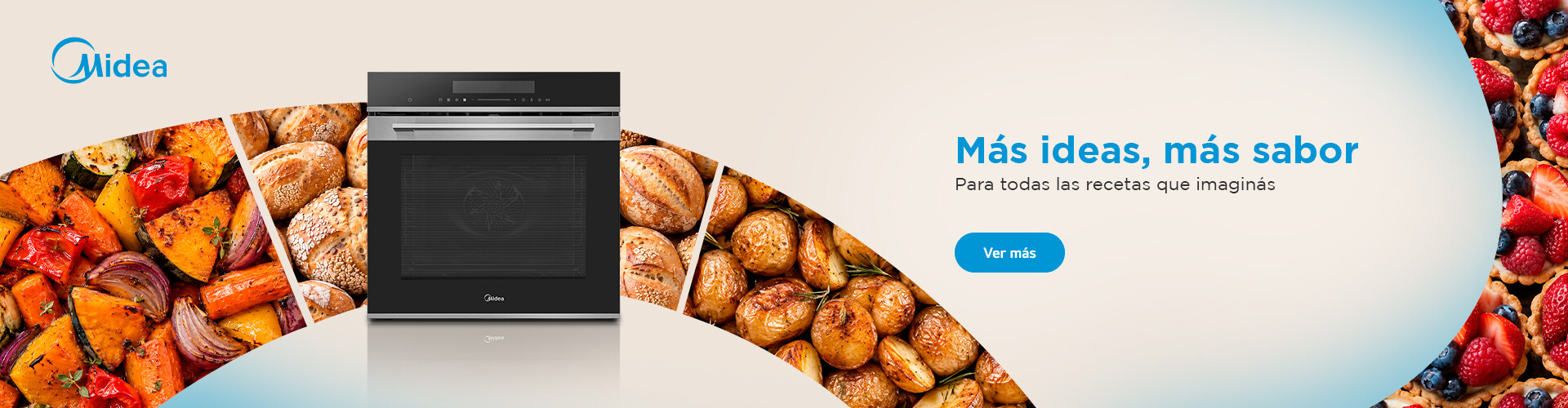 Midea - Horno empotrable