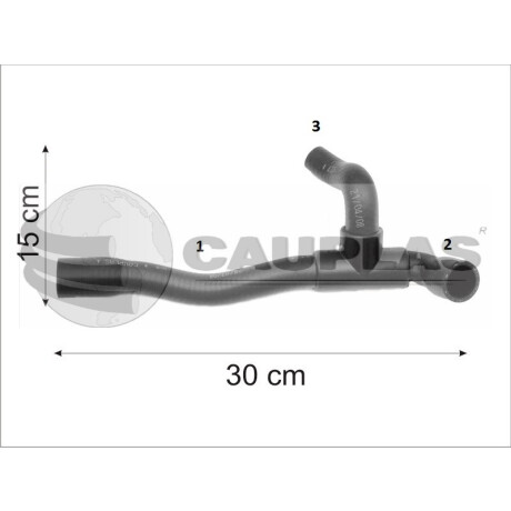 CAÑO VOLKSWAGEN POLO CLASSIC - CADDY INTERMEDIO CAUPLAS CAÑO VOLKSWAGEN POLO CLASSIC - CADDY INTERMEDIO CAUPLAS