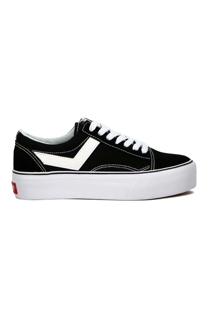 CALZADO DEPORTIVO PONY CF1189 PLATAFORMA Negro