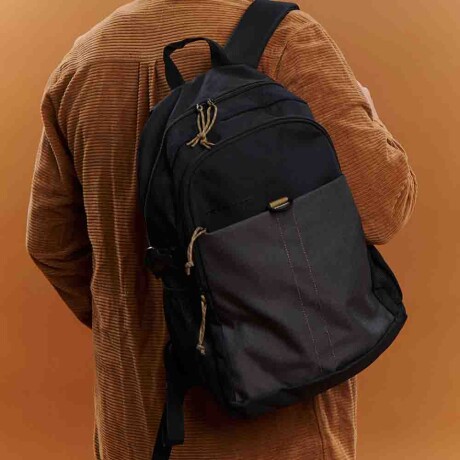 Mochila Matias Negra con gris