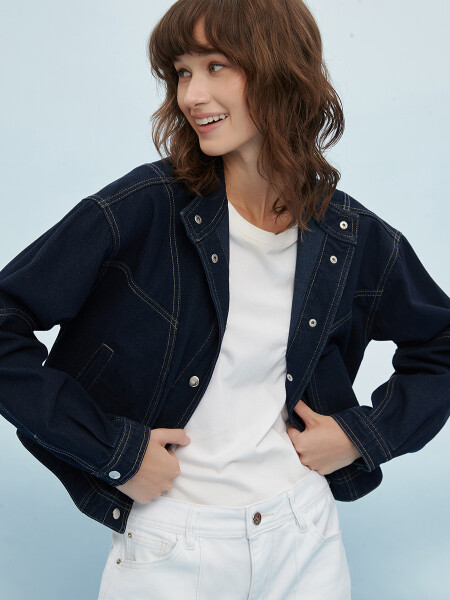 CAMPERA PANTERA AZUL OSCURO