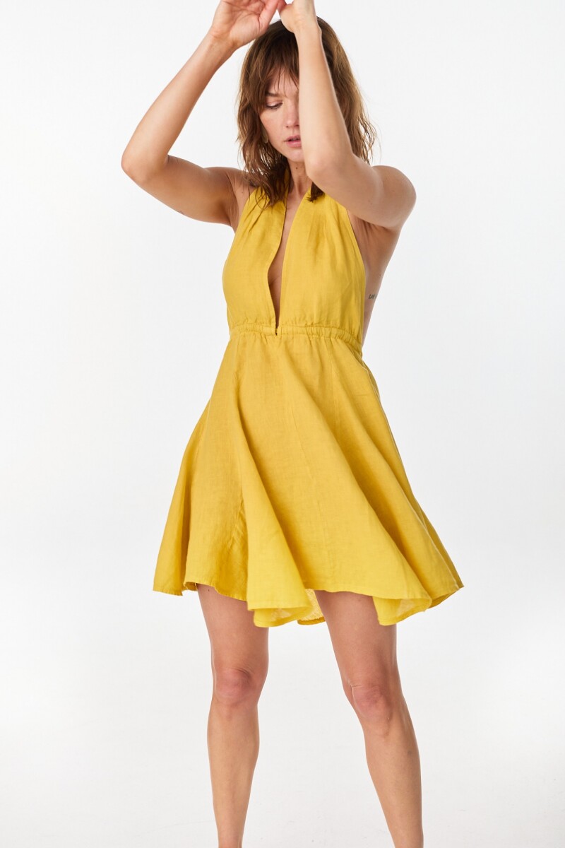 Vestido Bellur Amarillo