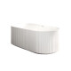 Bañera De 170X80X65 Blanco Mate Incluye Desague