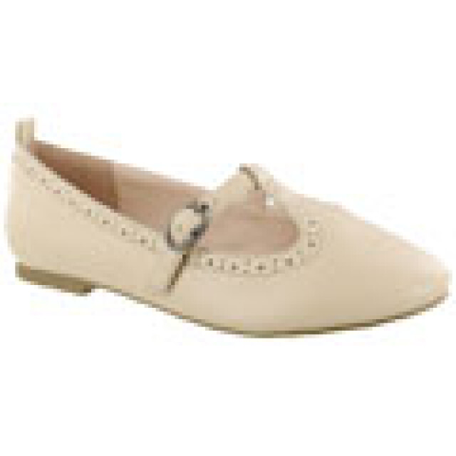 Balerinas de Niña Croco Kids Zapato Beige