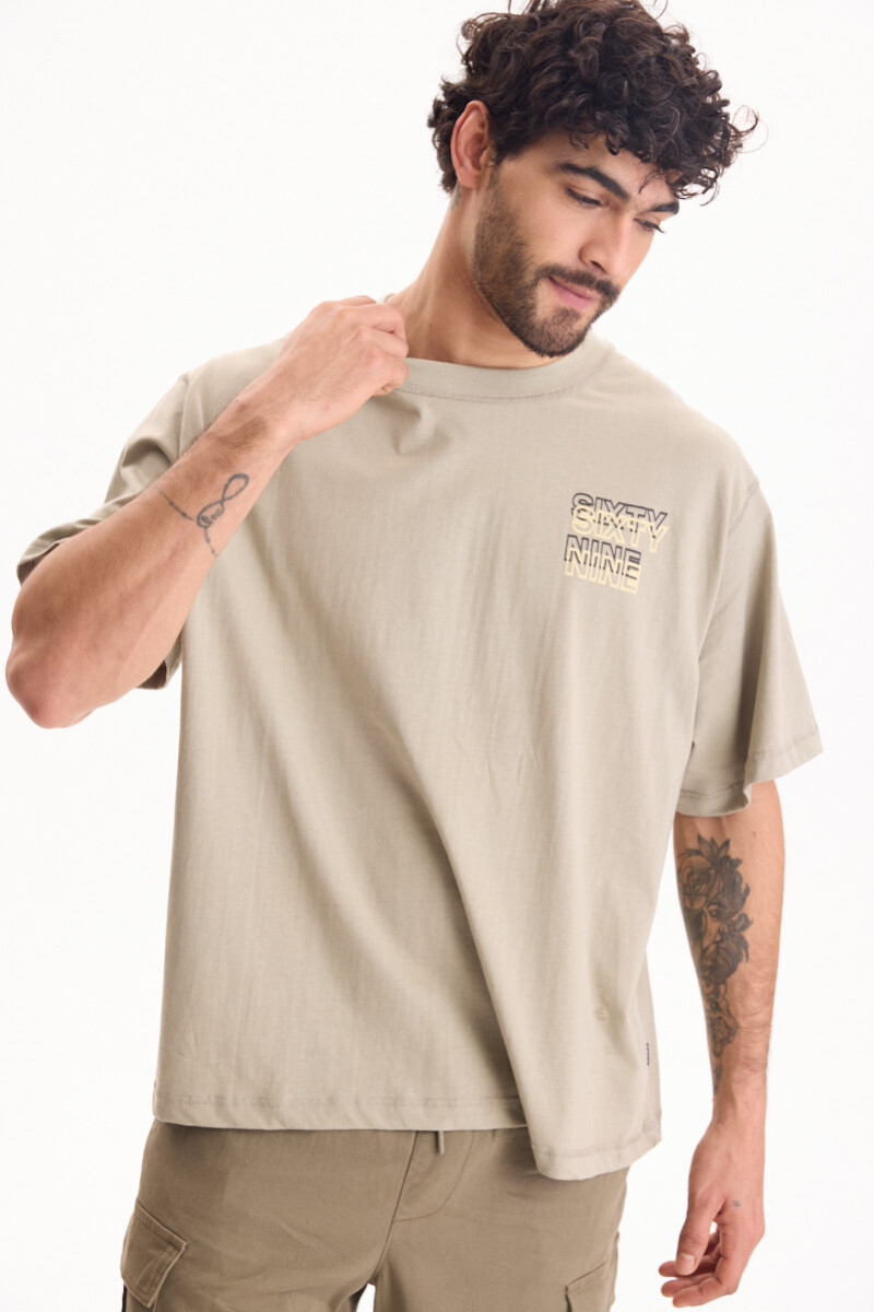 Remera Sixty Verde Oliva