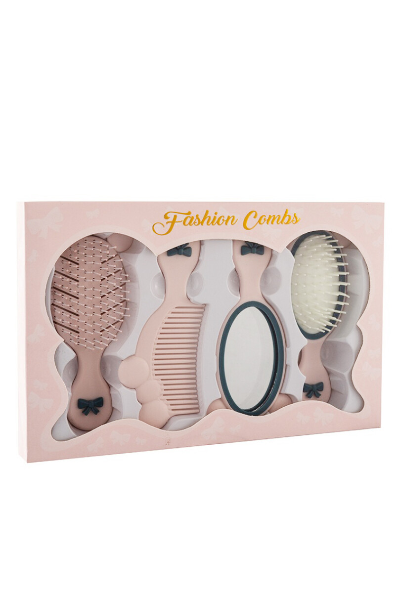 Set De Peine Infantil - Beige 