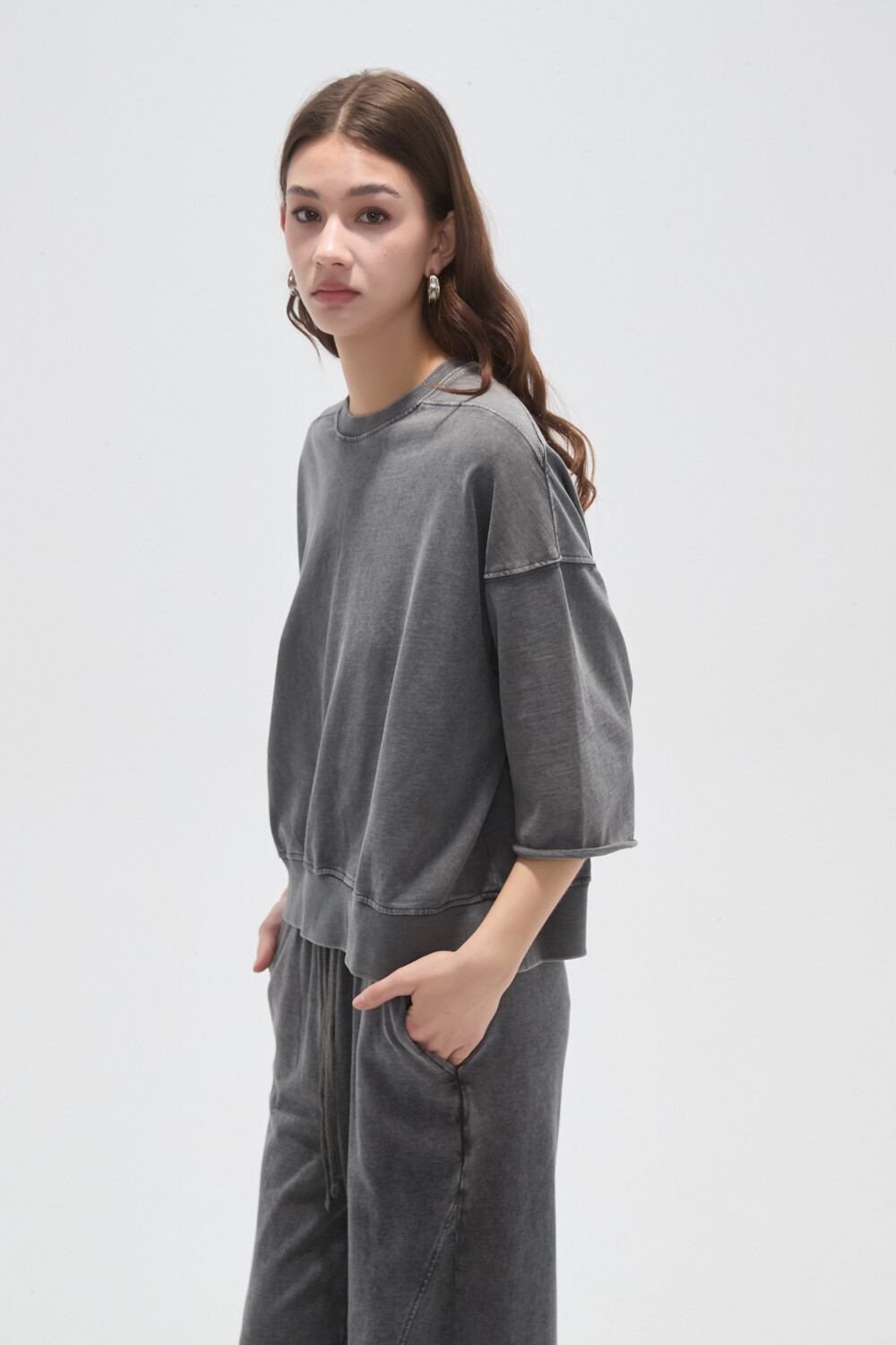 Buzo Dimba Gris Oscuro