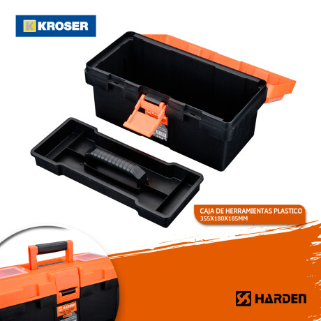 Caja De Herramientas Plastico X X Mm Harden N A Kroser