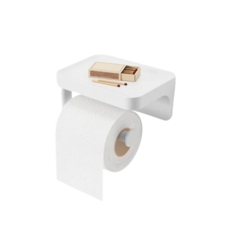Soporte portarollo Papel higiénico con adhesivo Soporte portarollo Papel higiénico con adhesivo