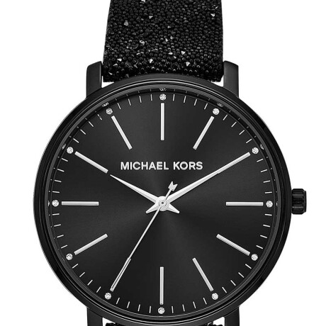 Reloj Michael Kors Fashion Cuero Negro 0