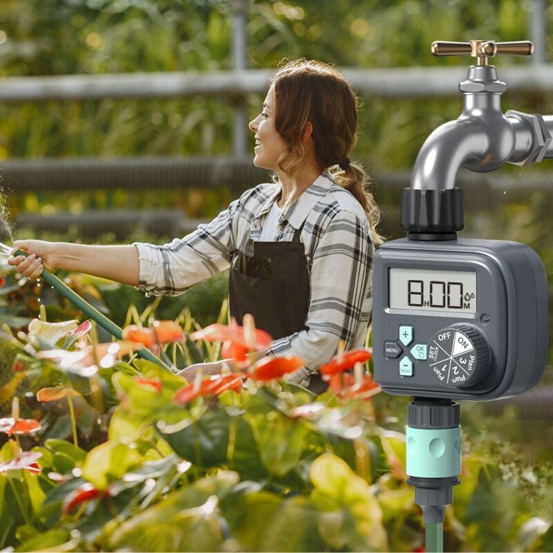 Programador canilla 1 zona Rain Point C/Sensor de lluvia -ITV517 Programador canilla 1 zona Rain Point C/Sensor de lluvia -ITV517