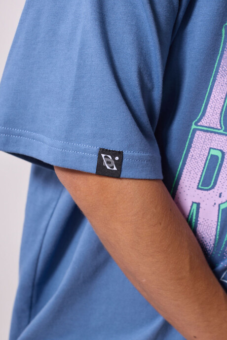 T-SHIRT MOYA DIXIE Azul Piedra