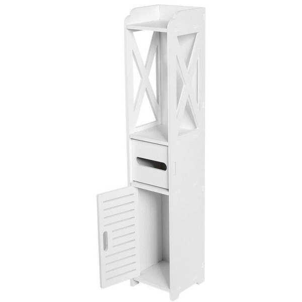 Mueble Organizador 80x15 Cm Estantes Espacio Reducido Baño Mueble Organizador 80x15 Cm Estantes Espacio Reducido Baño