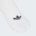 Medias Adidas Tobillo 3 Rayas 3 Pares Blanco