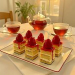 Cuadraditos de Frutilla Cuadraditos de Frutilla