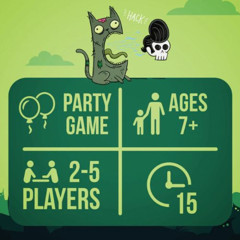 Exploding Kittens - Zombie Exploding Kittens - Zombie