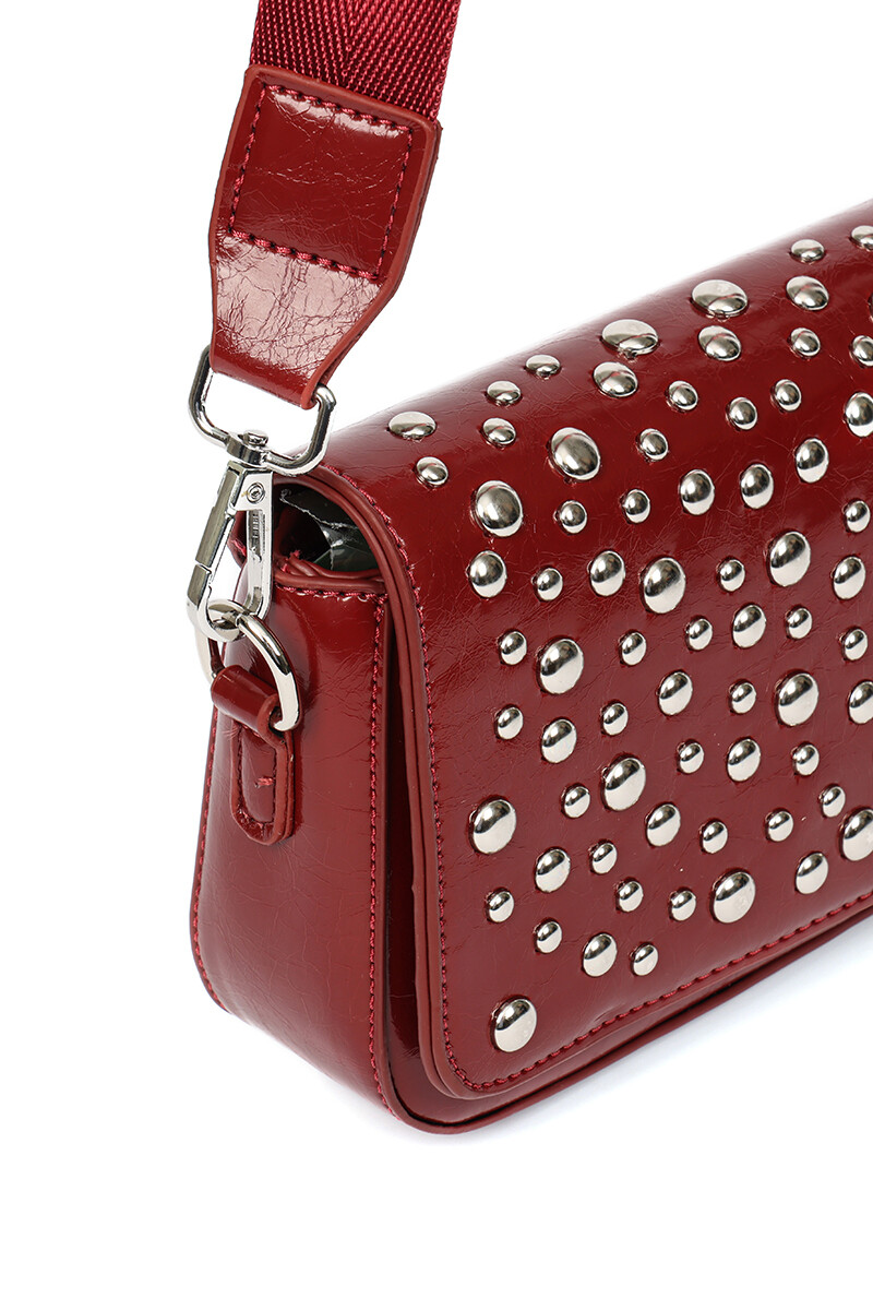 Bandolera Tela Bordeaux
