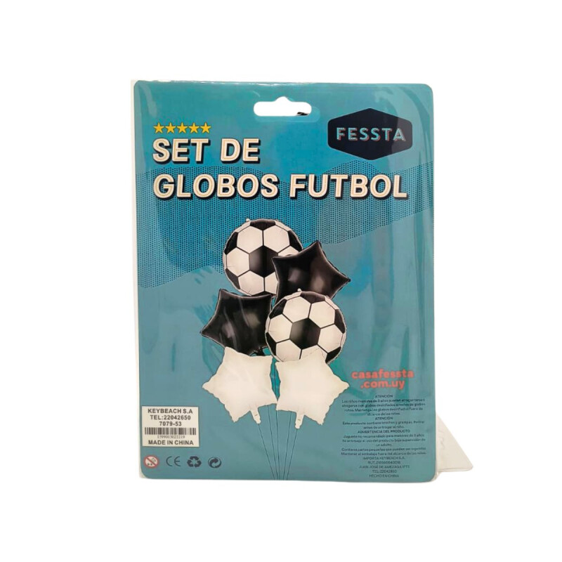 Set De Globo Fútbol x5 und Set De Globo Fútbol x5 und