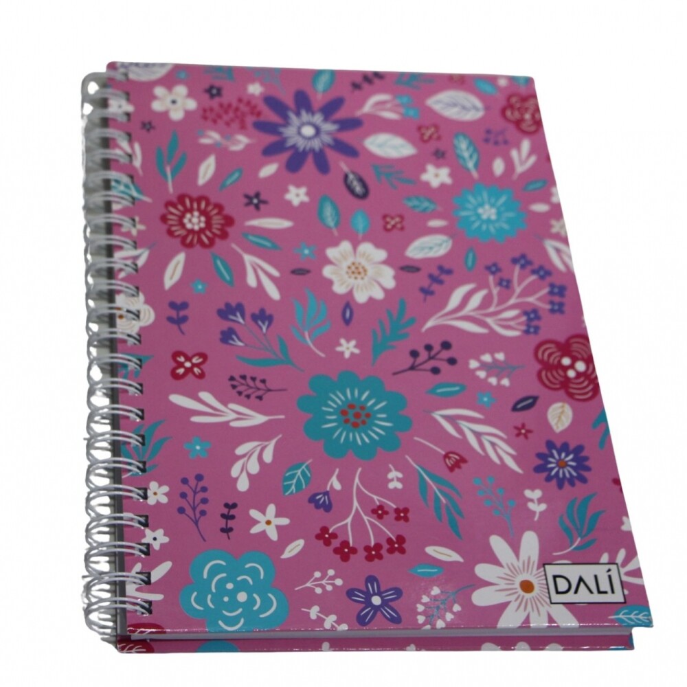 CUADERNOLA DALÍ 150 HOJAS STD TAPA FLORES Y ESPIGAS