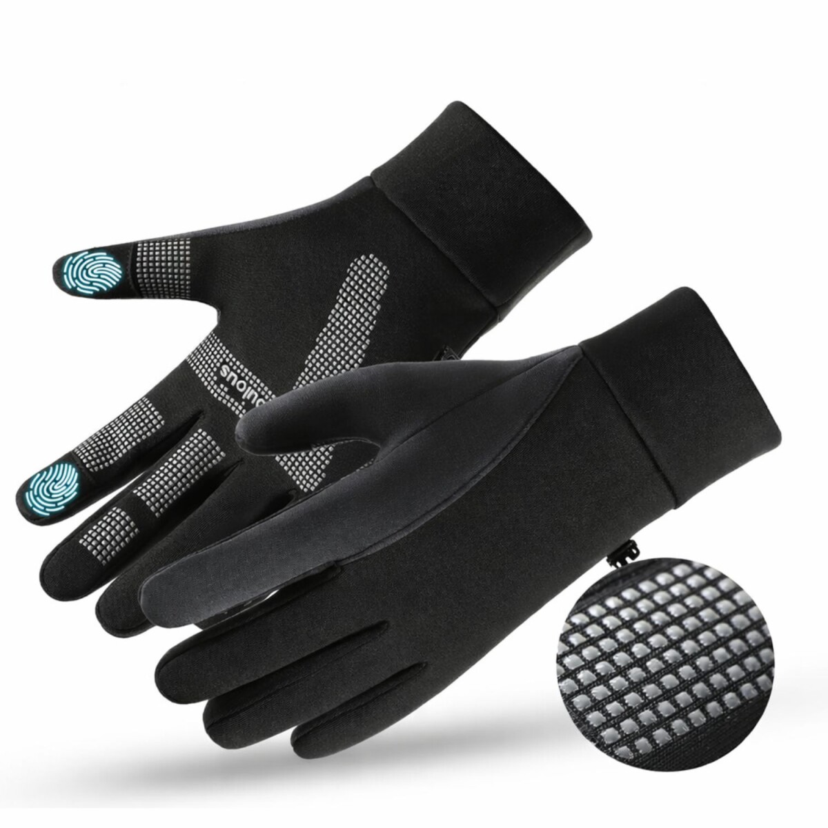 Guantes Termicos Tactiles Impermeable Antideslizante Abrigo - Talle XL 