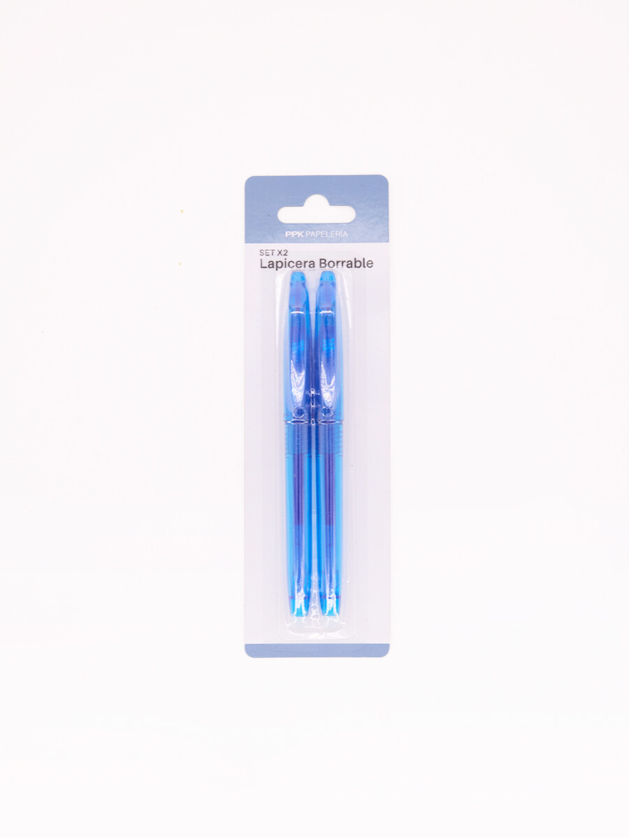 LAPICERA BORRABLE - AZUL 