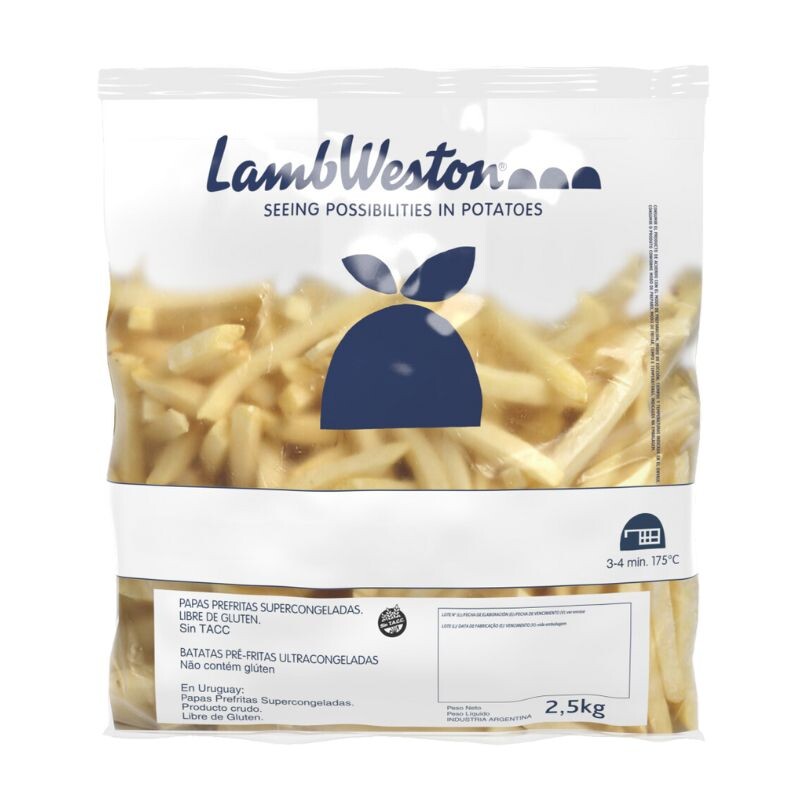 Papas corte casero Lamb Weston - 2,5 kg Papas corte casero Lamb Weston - 2,5 kg