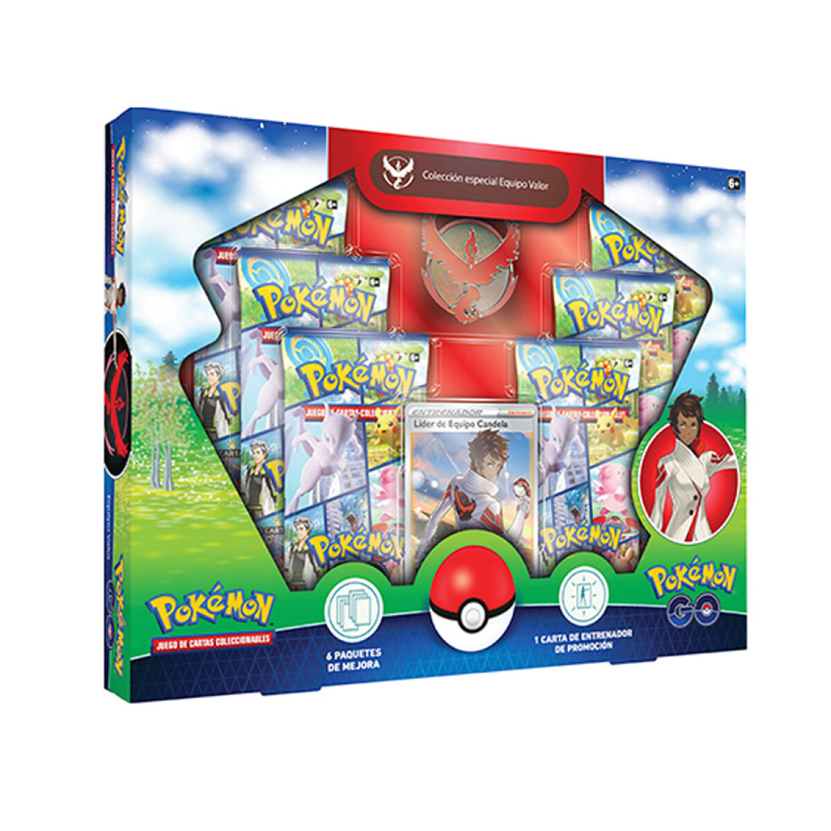 Pokemon TCG: Pokémon GO Colección Especial Equipo Valor [Español] 