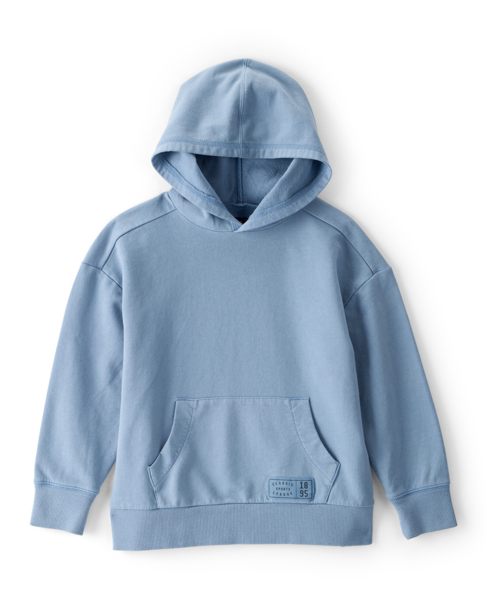 Canguro de algodón, azul Sin color