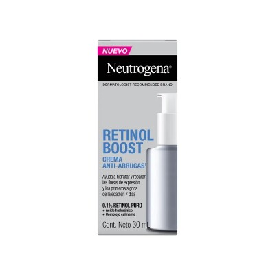Crema Facial Neutrogena Retinol Boost 30 Ml. Crema Facial Neutrogena Retinol Boost 30 Ml.
