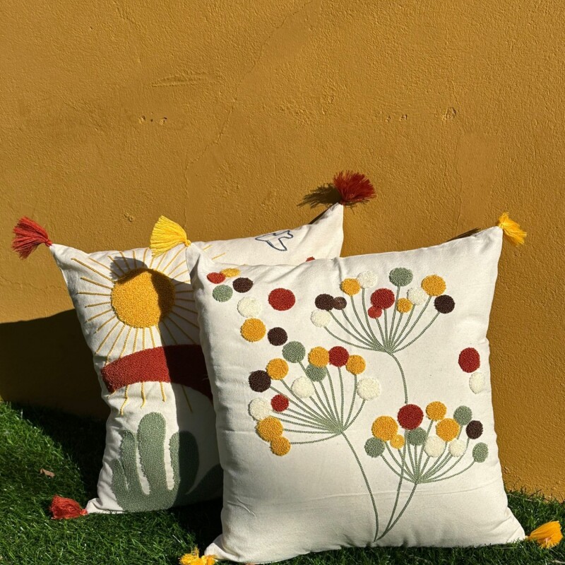 Funda Almohadón Bordada Modelo 4