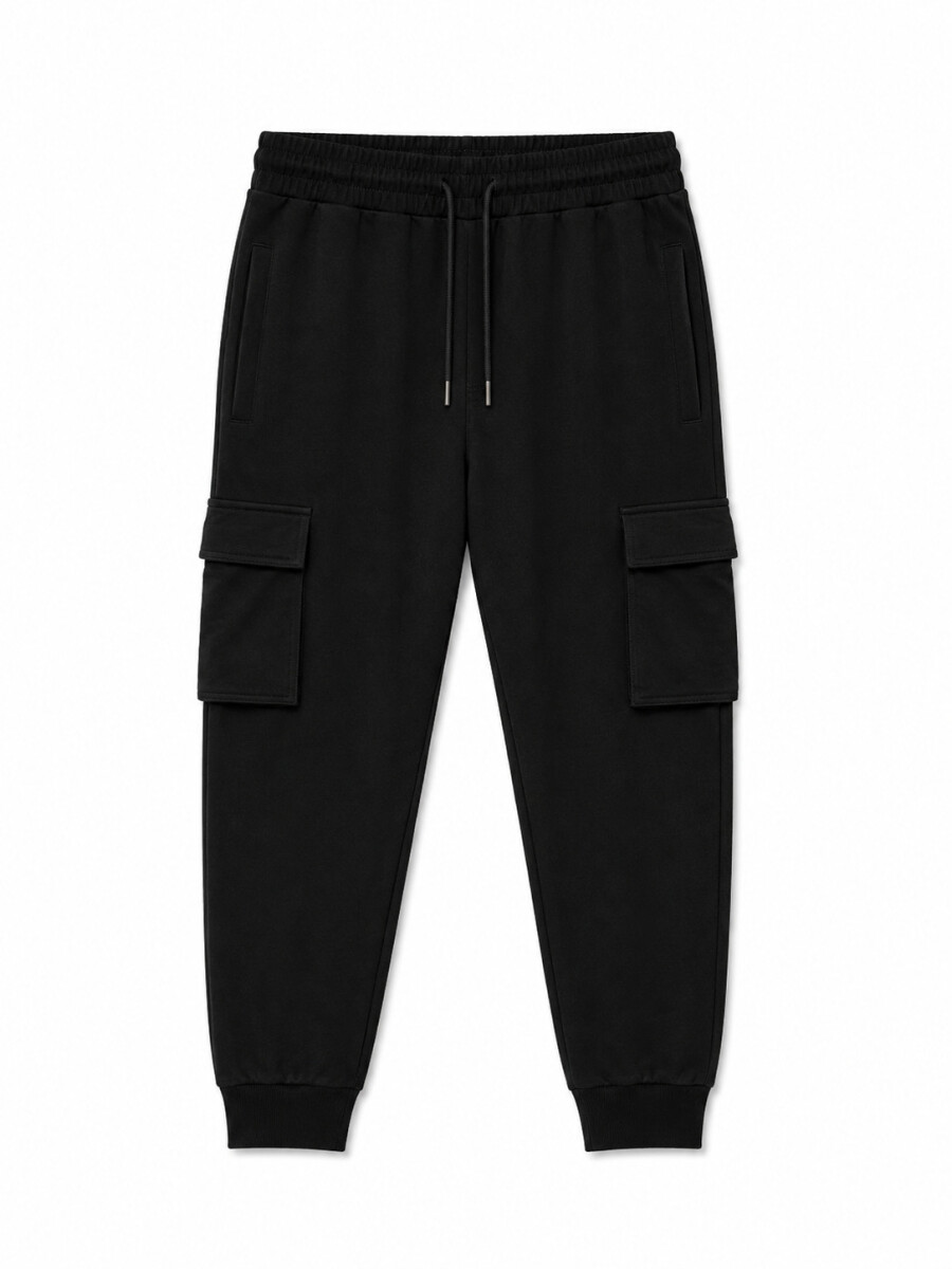 PANTALON NEW DETOR CARGO II - NEGRO 
